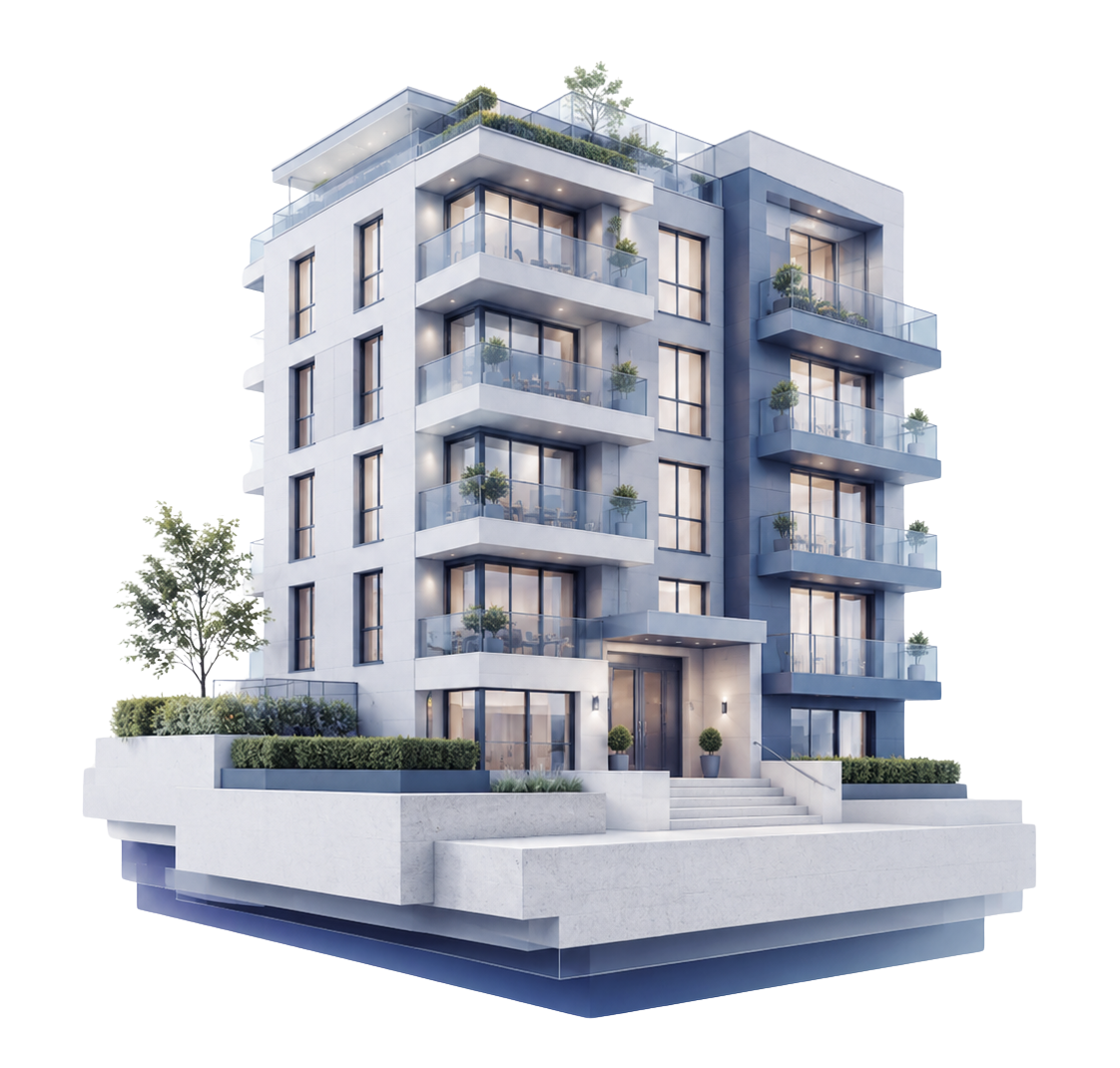 Suggested image: a bright modern apartment, suitable for the buying report card.